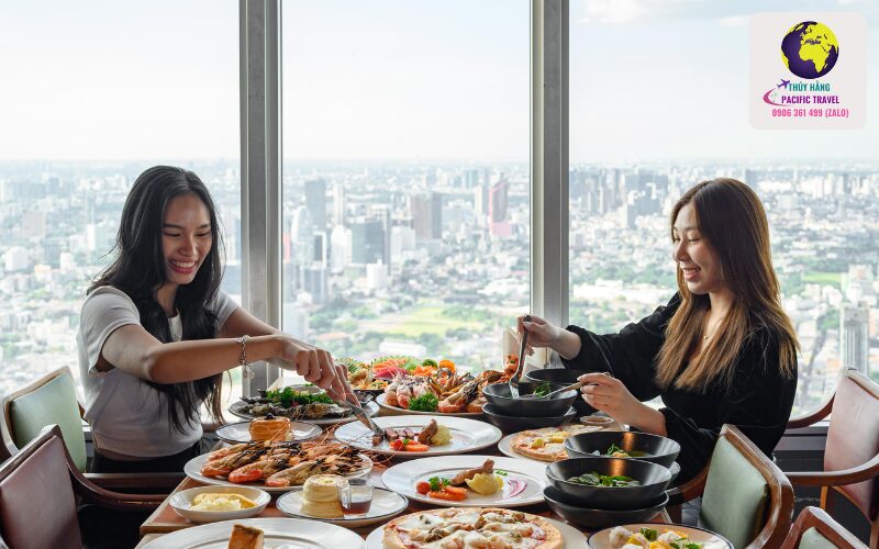 Buffet tại Baiyoke Sky (Bangkok)